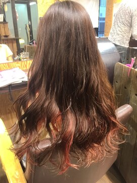 ユートピア(U topia) レッドオレンジセクションカラー