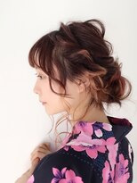 ルフ ヘアーデザイン(ruf hair design) 【ruf  hair design】簡単浴衣アレンジ