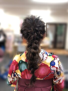 ヘアーデザインフロイデ(HAIR DESIGN freude) 夏にもおすすめヘアセット♪