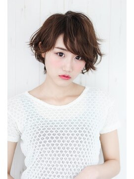 イロドリ ヘアーデザイン(IRODORI hair design) IRODORI　マッシュショート　［西尾一寛］