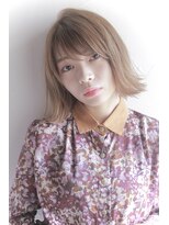 シシ(SiSi) 切りっぱなしボブ×透けバング