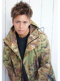 ビジネス・ツーブロックショートレイヤー・コンマヘア