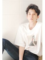 グロウミドル(GROW middle) アップバングのニュアンスパーマ【middle】野村恵子