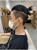 【MITSU】マンバンヘア×ツーブロック