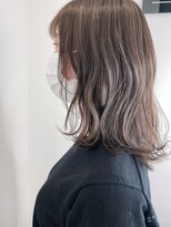 アレクサンドルオブカラーズカナザワ(ALEXANDRE OF COLORS KANAZAWA)&nbsp;【小顔】【ブリーチ無し】【グレージュ】【イルミナカラー】