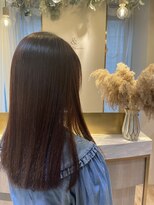 アンド ラ ブランシュ(&.La Blanche)&nbsp;縮毛矯正/ストレート/くすみブルー/大宮/トリートメント