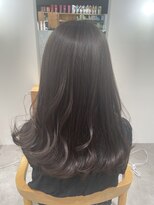 エン(eNN) 韓国くびれデジタルパーマ/艶髪アッシュブラウン