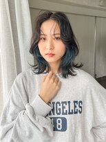 サロン シー(salon sea)&nbsp;salon sea インナーカラーブルー