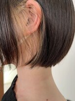 サクラ オモテサンドウ(SAKURA)&nbsp;インナーカラー　イヤリングカラー　ベージュ