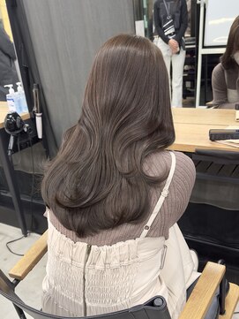 アリュウル 表参道(ALLURE) ココアブラウン　レイヤーカット　透明感カラー　KAKO