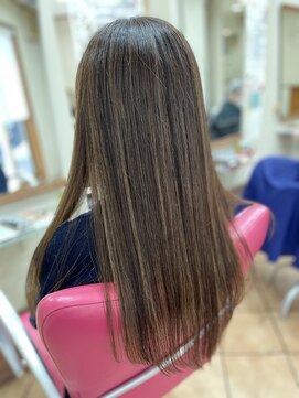 ヘアースペース ピエロリンク(HAIR space Pierrot Link) ハイライト&BIKAカラー