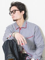 クラスコウベ 三宮店(Krass kobe)&nbsp;MEN’S HAIRクラシカルパーマ束間ショート【上野　竜司】