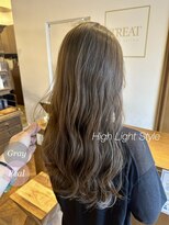 トリート 南行徳本店(TREAT) ハイライトカラー×ワンカールレイヤー/南行徳