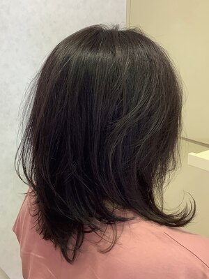 グレイカラー×トレンドカラー×ヘアートリートメント×似合わせカット◎魅力ある雰囲気を纏ったあなたに♪