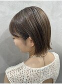 ボブ/ミニボブ/外ハネボブ/ハイライトカラー/渋谷/渋谷美容室