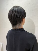 アジールヘア 池袋東口店(agir hair)&nbsp;ウルフカット×襟足インナーグレーシルバー推しカラー池袋東口