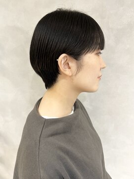 フォト イケブクロ(foto IKEBUKURO) ショートカット×ひし形ショートボブ×前髪あり20代30代40代 s03