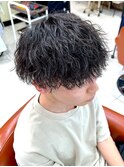 ツイストスパイラルパーマ【ひたちなか/メンズ/パーマ】