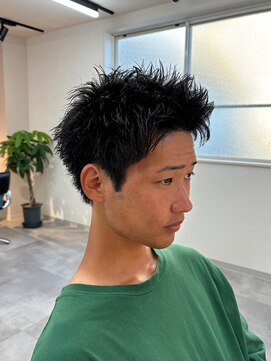 シーフ 千葉(Cyf) スパイキーショート/スパイキーヘア/アップバング/千葉駅/保立