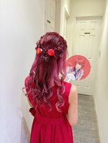 コル(CoL) 指名限定予約!フルールハーフアップ♪