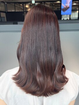 アイティーバイアルバム 八王子店(IT by ALBUM) オリーブカラー秋色ピンクヘアー_ba482691