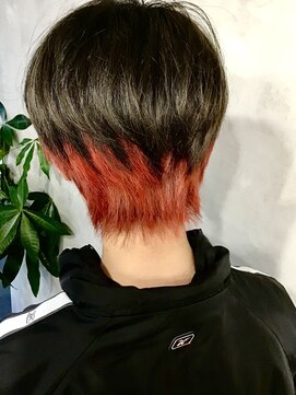 スリーセブン(37) 赤系インナーカラー