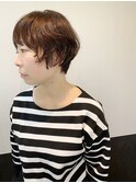 大人かわいいショート