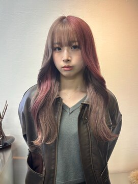 ベル(BEL) 【デザインカラー】セクションカラー×ピンク×ベージュ