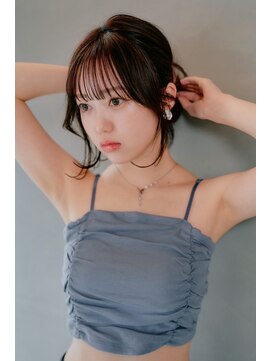 ウルア 吉祥寺店(ULUA) 【ヨシンモリヘア】韓国ヘア☆顔周りレイヤー☆吉祥寺