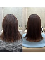 シンズ 銀座(sins)&nbsp;シルエットもきれいにきまるシルク髪に[30代40代50代60代]