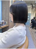 イメチェン外ハネボブ美髪×ブリーチなしレイヤー韓国[大宮］