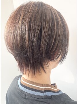 アルファ(Hair Salon alpha) 【大人可愛い×透明感】ハイライト×オレンジブラウン