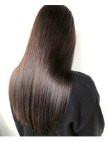 ヘアースタジオ ゼン カロン(Hair studio Zen kalon)&nbsp;ストレートロング黒髪×エイジングケアストレート30代40代50代
