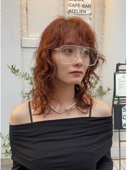 ファンデーション(FOUNDATION)の写真/人気のダメージレスパーマは扱いやすく、セットも簡単◎ニュアンスパーマやコテで巻いたようなカールまで