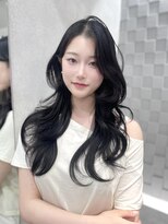 ジーナ 名駅(XENA.)&nbsp;《LUNA》韓国ヘア/ワンホン/くびれ巻き/グレージュ