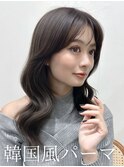 コテ巻き風パーマ /韓国風パーマ/デジタルパーマ/レイヤーカット