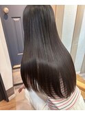 髪質改善縮毛矯正　トリートメント　ロングヘア　福岡大名　天神