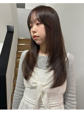 ヨーク(YOKE) 【 YOKE 】レイヤーナチュラルブラウン顔まわりフェイスレイヤー