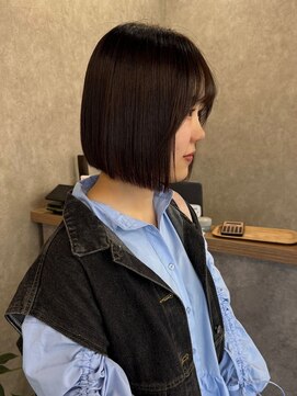 コク 千葉駅西口(COQU) まとまるボブ/縮毛矯正/千葉【積田佳奈】