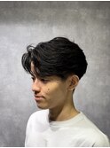 【ニュアンスセンターパート】【毛流れセンターパート】T