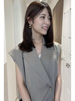 サロウィン 名古屋本山店(SALOWIN)&nbsp;20代　30代　レイヤー　グレージュ　髪質改善