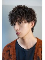 オーシャントーキョー 心斎橋(OCEAN TOKYO WEST)&nbsp;ツイストスパイラル波巻きスパイラルパーマセンターパートウルフ