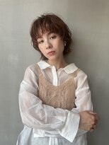 リンネ(Lin'ne)&nbsp;レイヤーボブのドライなパーマ