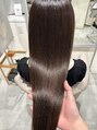 インスヘアー 梅田(INCE HAIR) 縮毛矯正をするとドライヤーだけで艶が出ます