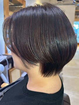 デュースヘア(DEUCE HAIR) レイヤーカットショートボブショートカット顔周りカット韓国30代