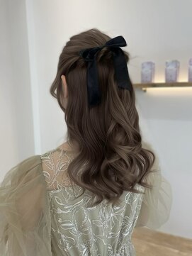 シア 春日部店(SHEER) お呼ばれハーフアップ【春日部　せんげん台】