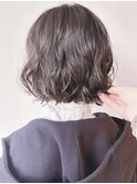 【morio 原宿】ニュアンスフレンチボブパーマ