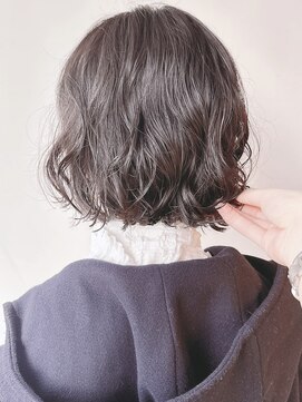モリオフロムロンドン 原宿本店(morio from London) 【morio 原宿】ニュアンスフレンチボブパーマ