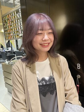 エイトヘアー(8 HAIR) ラベンダーグレー ラベンダーグレージュ ダブルカラー