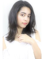 ラフヘアーアンドライフ 所沢東口店(LAF Hair&Life)&nbsp;地毛のような自然な黒髪に酸性ストレートパーマで滑らかな髪質に